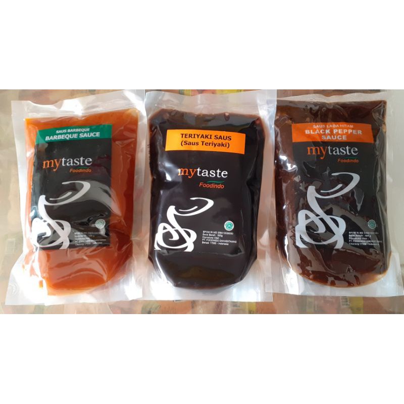 

My Taste Saos Teriyaki/Barbeque/Blackpaper