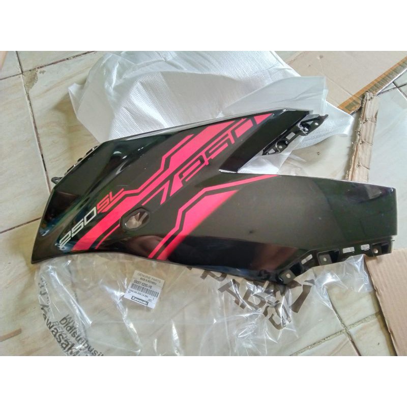 fering fairing ninja 250 rr mono z250sl hitam merah original