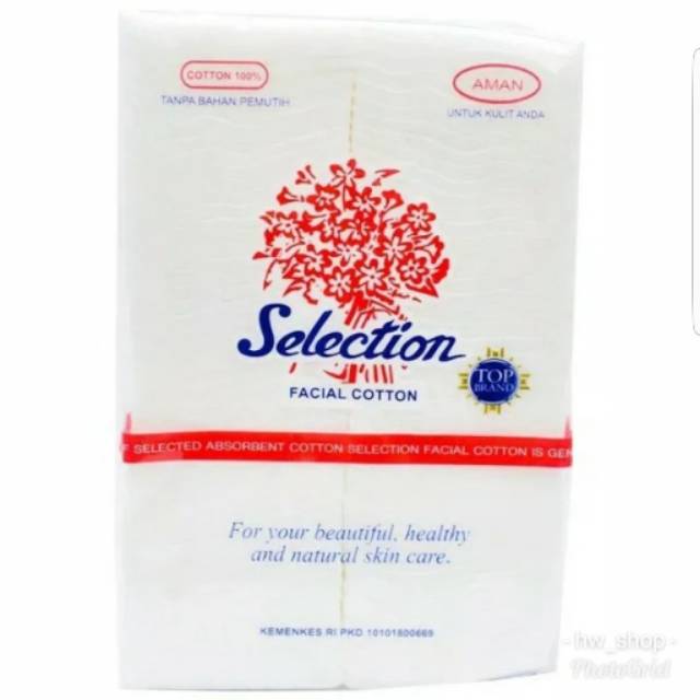 Kapas Selection . Kapas Wajah . Kapas Pembersih Wajah