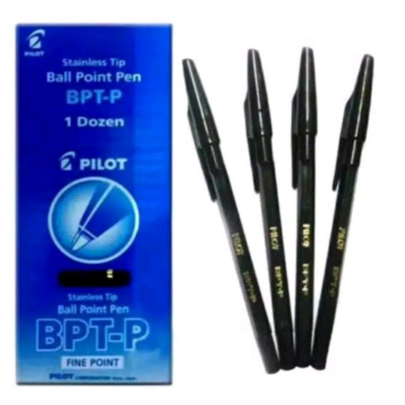 

pulpen pilot tinta hitam dan biru 0,5 mm