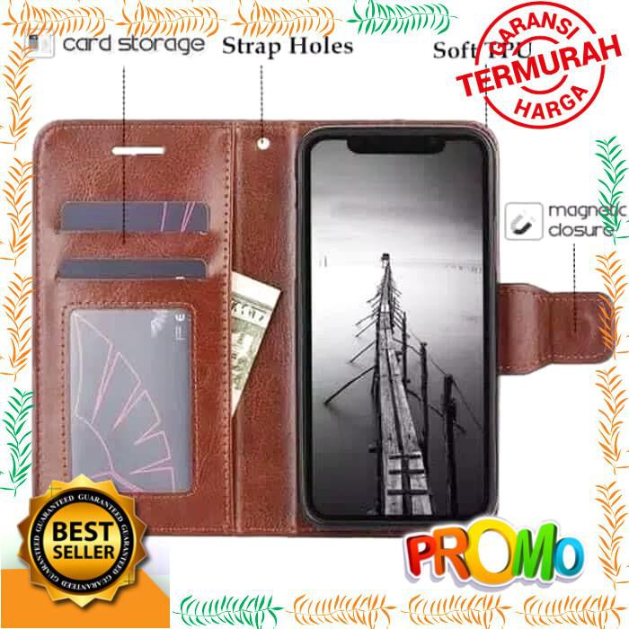 FLIP COVER KULIT CASE SAMSUNG S10 LITE BOOK COVER DOMPET