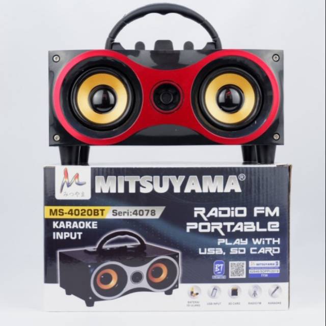 Radio FM Portable Mitsuyama MS 4020BT