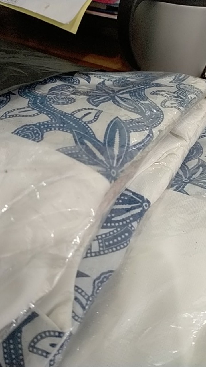 Tey-17 Batik Wanita Asj Sa Hrb026 Kenongo Kemeja Tosca Pendek