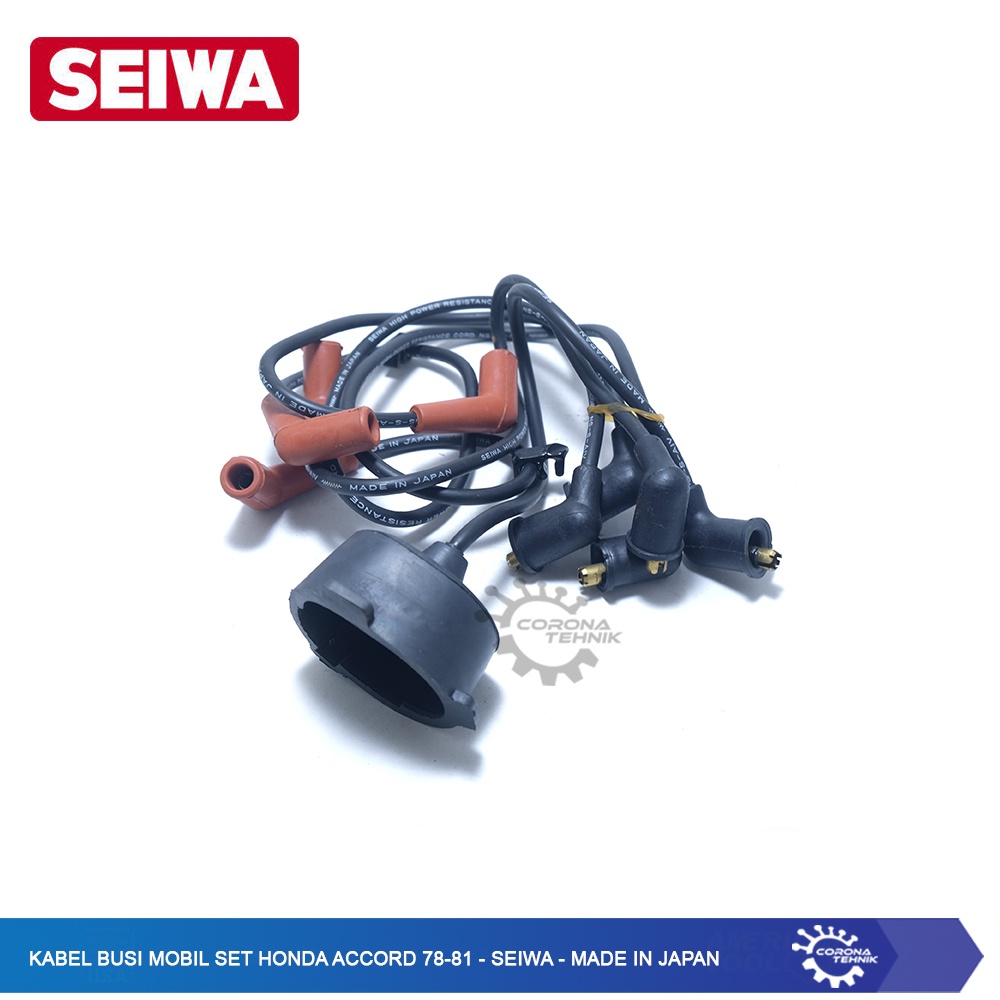 Seiwa - Kabel Busi Mobil Set Honda Accord 78-81 - Made in Japan