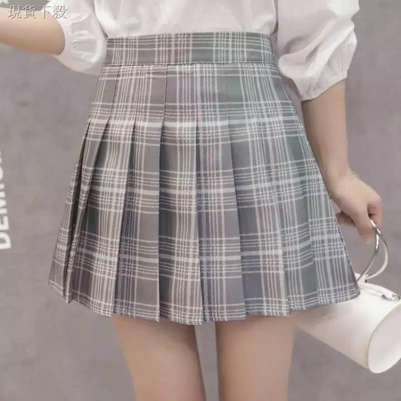 TBI Rok Lipit Kotak Kpop Style Twice Korean Style Rok Plaid Skirt Lisa