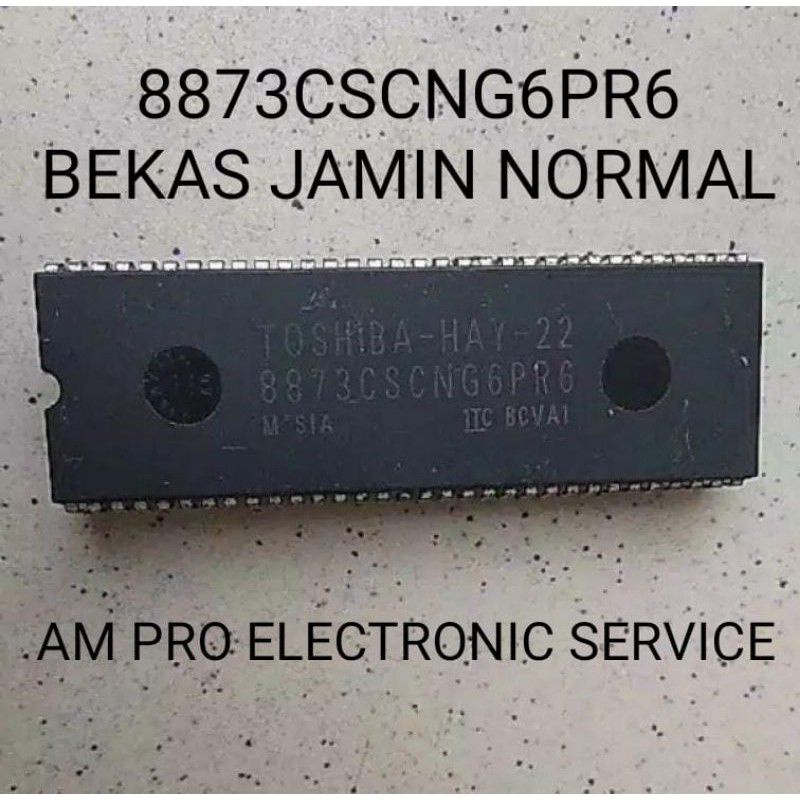 IC 8873CSCNG6PR6 IC PROGAM TV CHINA BEKAS NORMAL IC 8873