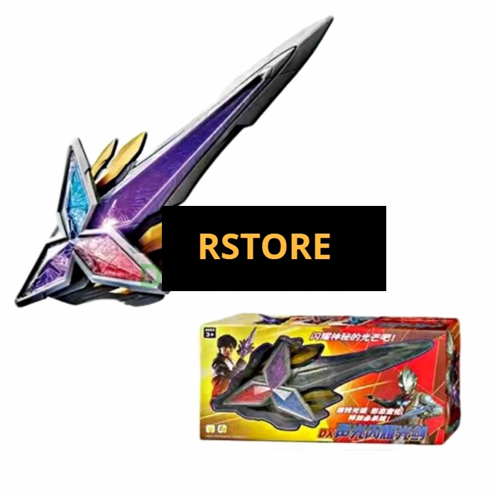Mainan Senjata Ultraman Trigger DX Glitter Blade Pedang kado anak cowo