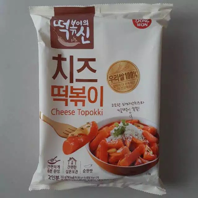 

Dongwon cheese TOPOKKI 332gr / Tteokbokki / Cheese Tok-Poki Korea 332gr