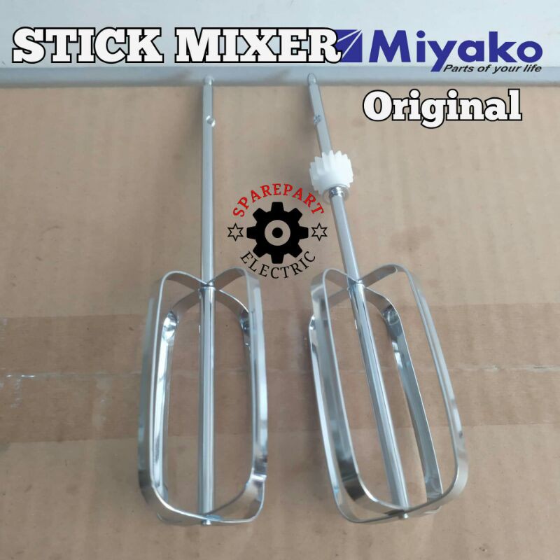 STICK MIXER PENGADUK KOCOKAN MIXER MIYAKO ORIGINAL 620 625 BEATER / SPIRAL