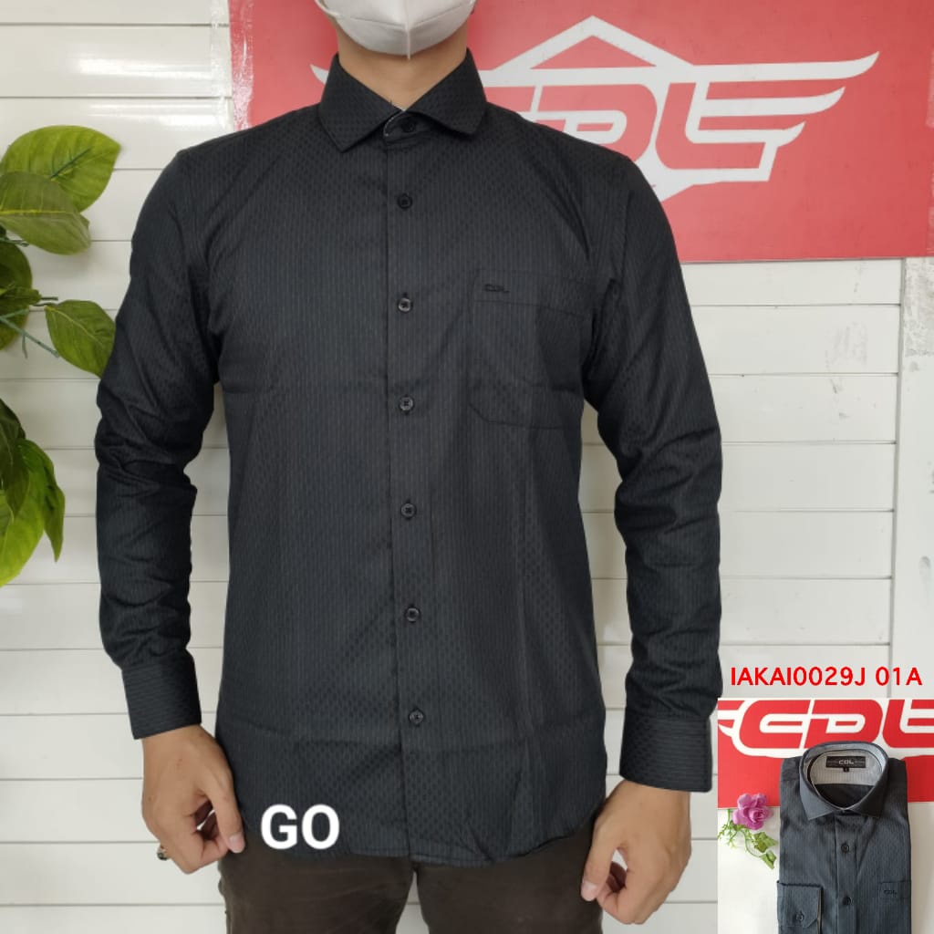 gof CDL (CARDINAL) KEMEJA FORMAL MOTIF REGULAR FIT &amp; SLIMFIT Pakaian Pria Atasan Kemeja Hem Lengan Panjang Original