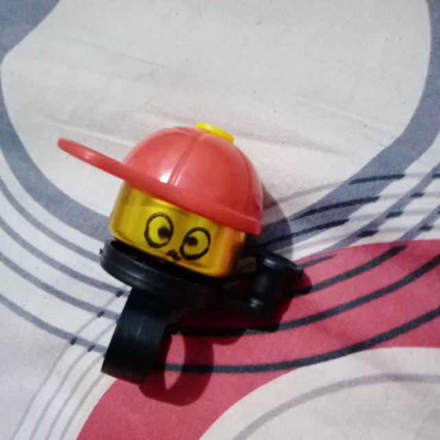 Bel sepeda anak kecil bel sepeda topi warna lucu unik Bel sepeda anak kecil bel sepeda topi warna lucu unik