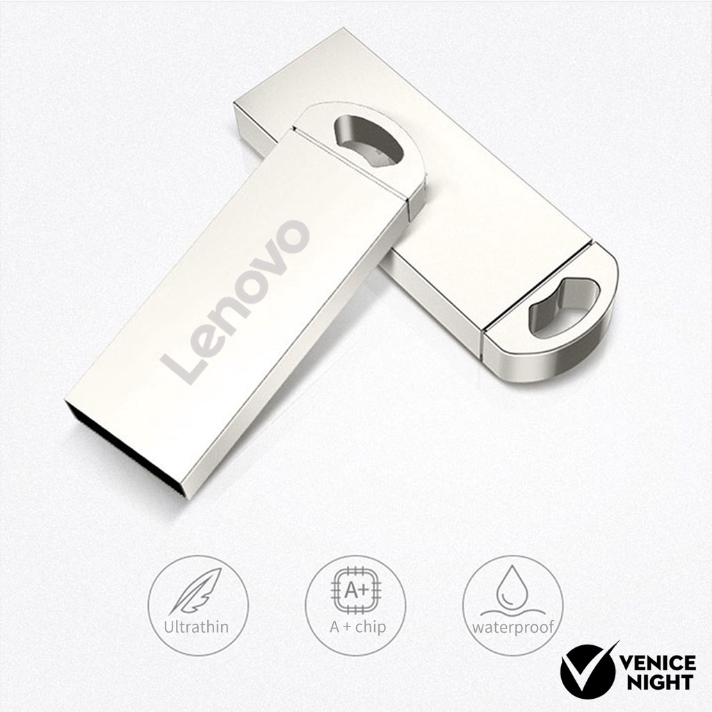 (SF) Flashdisk USB Mini 4 / 8 / 16 / 32 / 64 / 128GB Plug &amp; Play Bahan Metal Untuk Komputer Lenovo