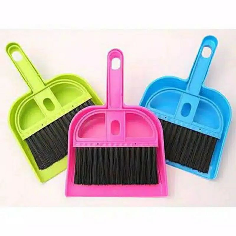 Deskripsi Sapu Pengki Set Sapu dan Pengki Mini Set Mini Dustpan top ok