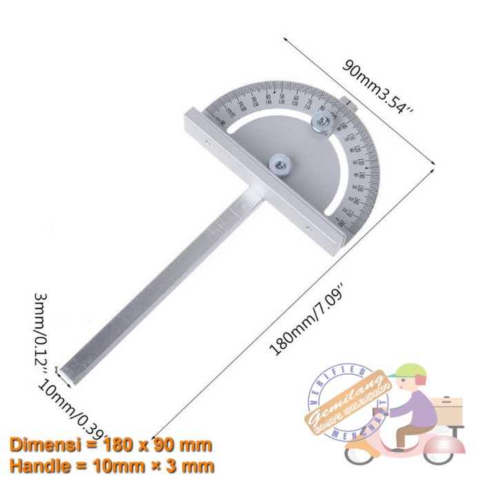 

Promo Bulan Ini Angle Ruler Miter Table Saw Gergaji Meja T Style Diy Hobi Busur Besar Terbatas