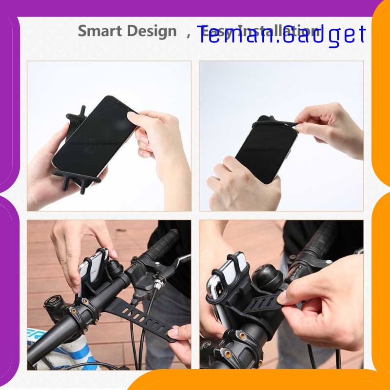 TG-IB478 TAFFSPORT BIKE SMARTPHONE HOLDER SEPEDA UNIVERSAL BICYCLE - JR-OK5
