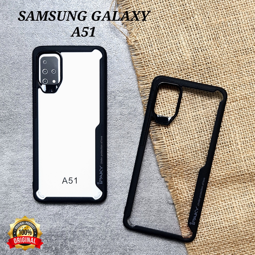 SAMSUNG A21S A11 M11 A12 2020 A31 A51 A71 - IPAKY Soft Case Bumper Transparent Clear