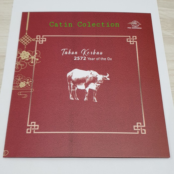

Wow Kemasan Perangko Tahun Shio Kerbau 2572 Year Of The Ox Murah