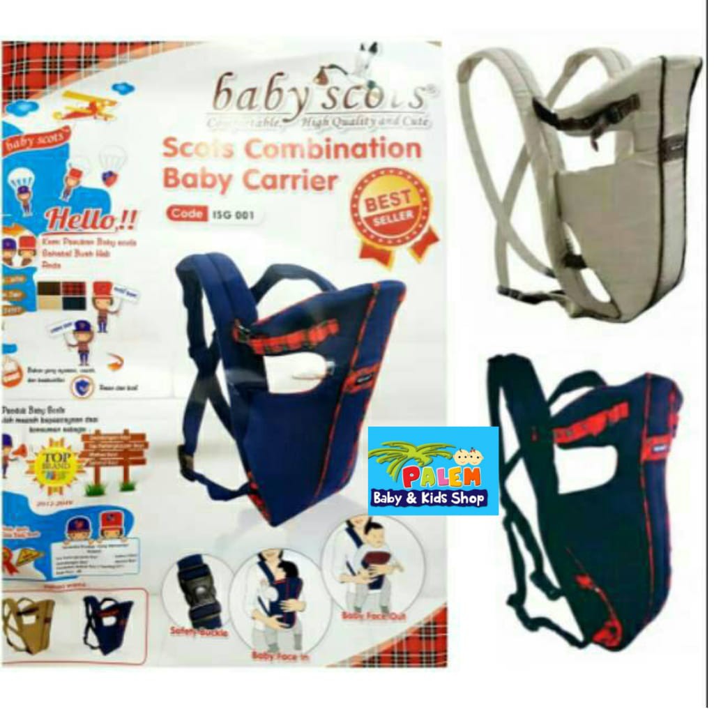 Scots Combination Baby Carrier isg001/gendongan depan