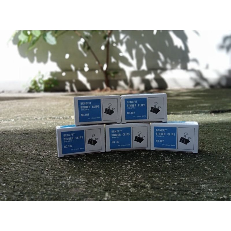 

BINDER KLIP/KLIP LIPAT/FOLDBACK NO 107