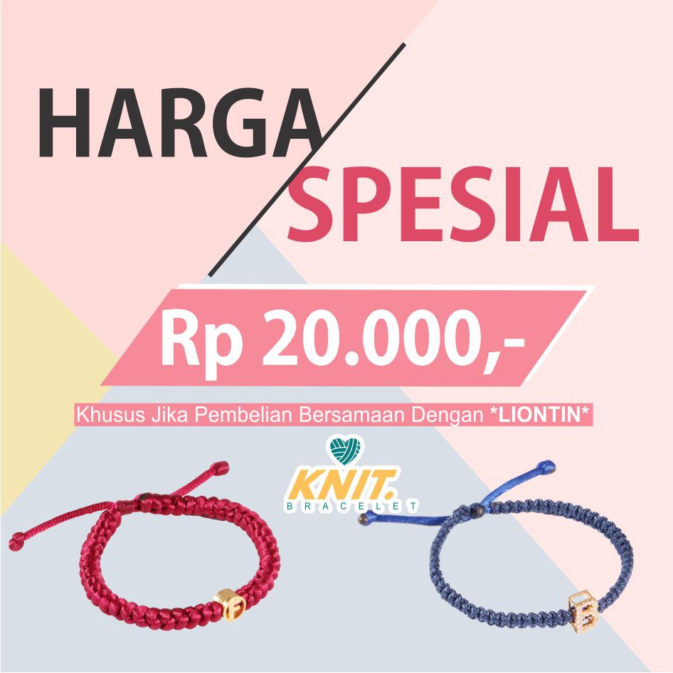 Strap Knit Bracelet Tipe A B Belum Termasuk Emas Indonesia