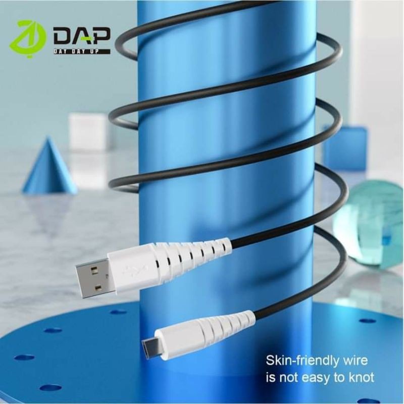 DAP D-S30M Data Cable Micro USB 2.1A 1m Fast Charging Kabel Charger Mini Tube