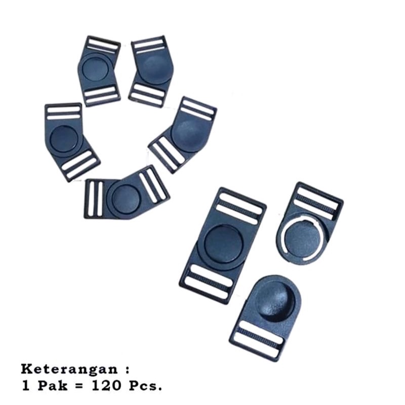 

Stoper Tali Id Card Ukuran 2cm/20mm (120pc) Stoper Goyang 2cm Gy20