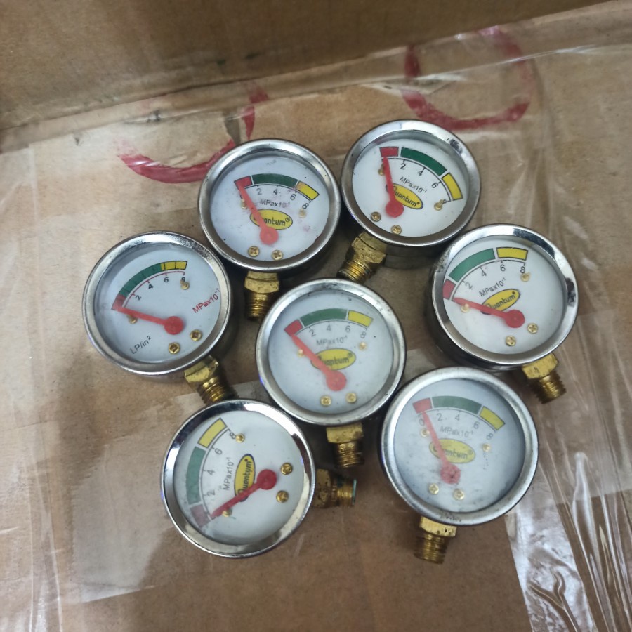 Pressure Gauge Meteran Regulator Quantum Manometer Quantum Termurah