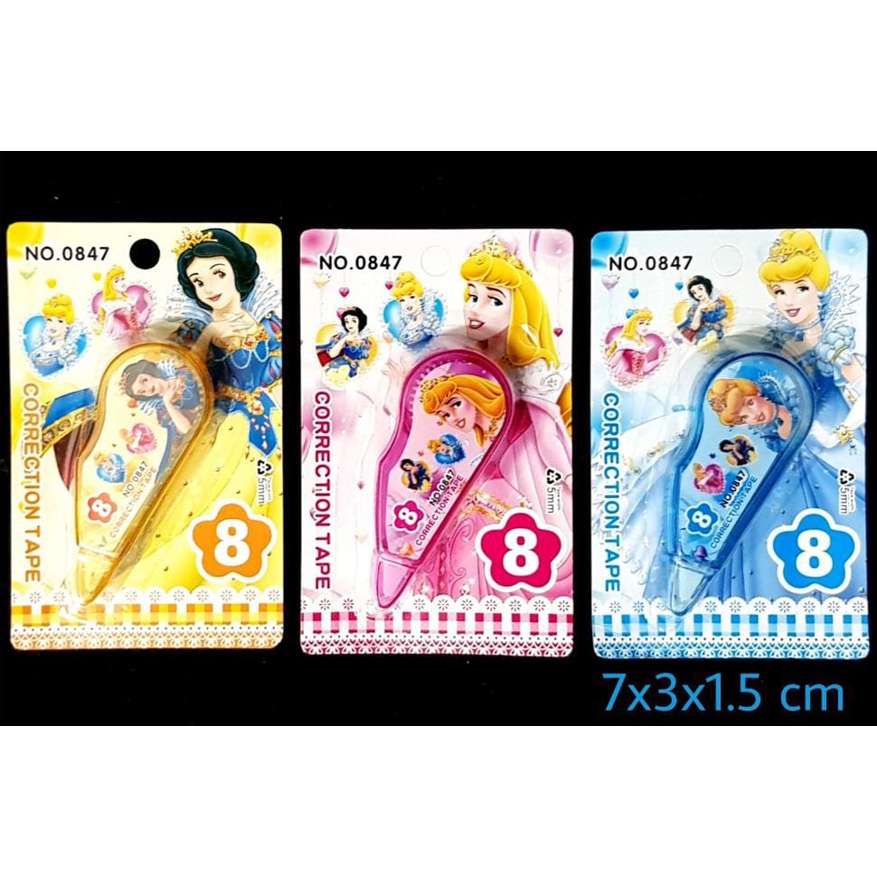 

TIPEX ROLL PRINCESS CORECTION ROLL TAPE TIPE X PRINCESS BISA COD