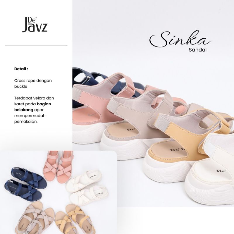 SENDAL WANITA • SINKA SENDAL • DE'JAVZ