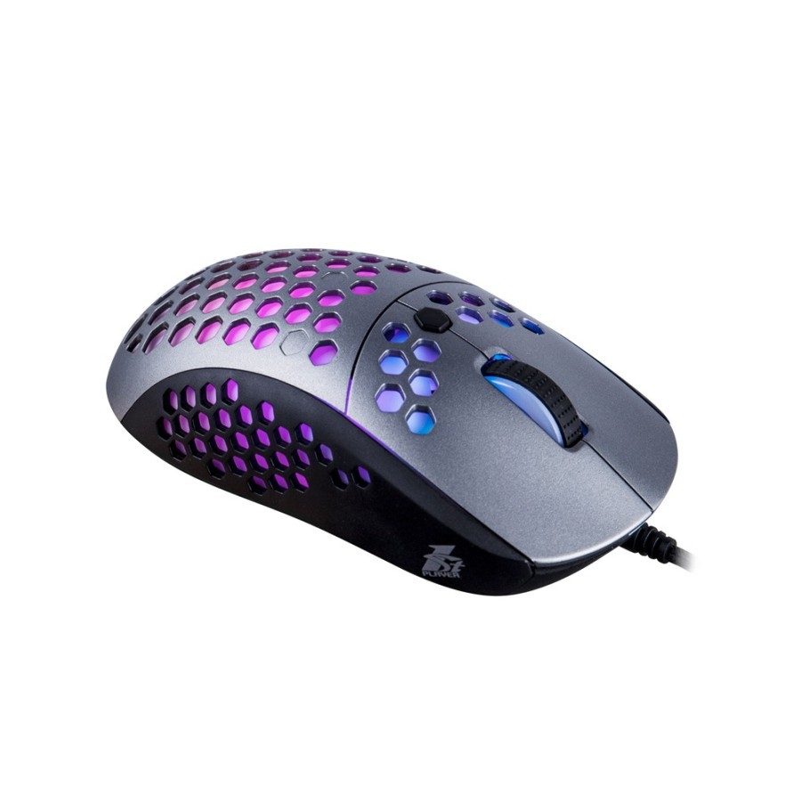 1STPLAYER Gaming Mouse FIREBASE M6 - Honeycomb &amp; RGB Effect - 10000dpi