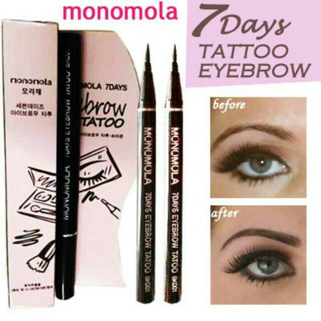 TATO ALIS MONOMOLA ALAT MAKE UP PENGGAMBAR ALIS PALSU