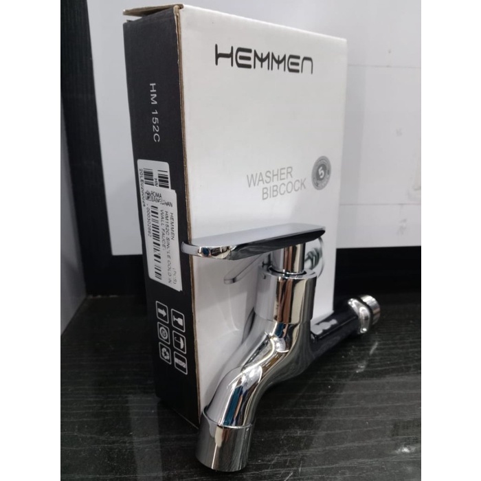 Hemmen Keran Air Kran HM152C SIngle COLD IN WALL FAUCET