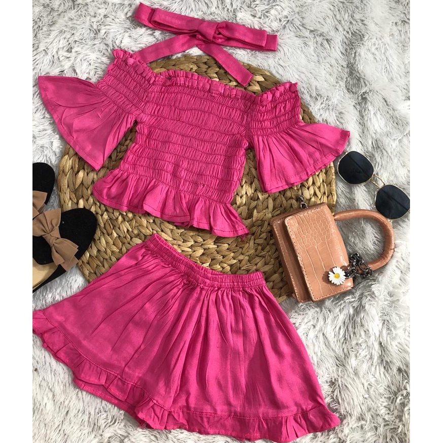 BAJU BALI ANAK PEREMPUAN SET ELLIAS