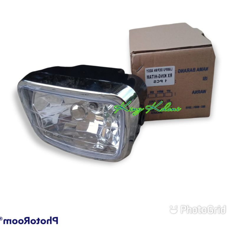 LAMPU RX KING KACA BENING REFLEKTOR RX KING OVAL KACA BENING