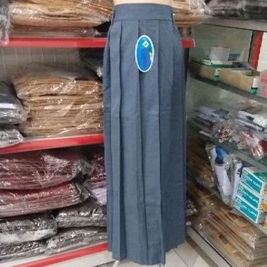 Rok Seragam SMA / Rok Rempel Panjang SMA / Rok Rempel Panjang SMA Abu-abu / Seragam SMA