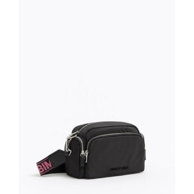 Tas Bimba Y Lola Crossbody Strap Pink Hitam Ori