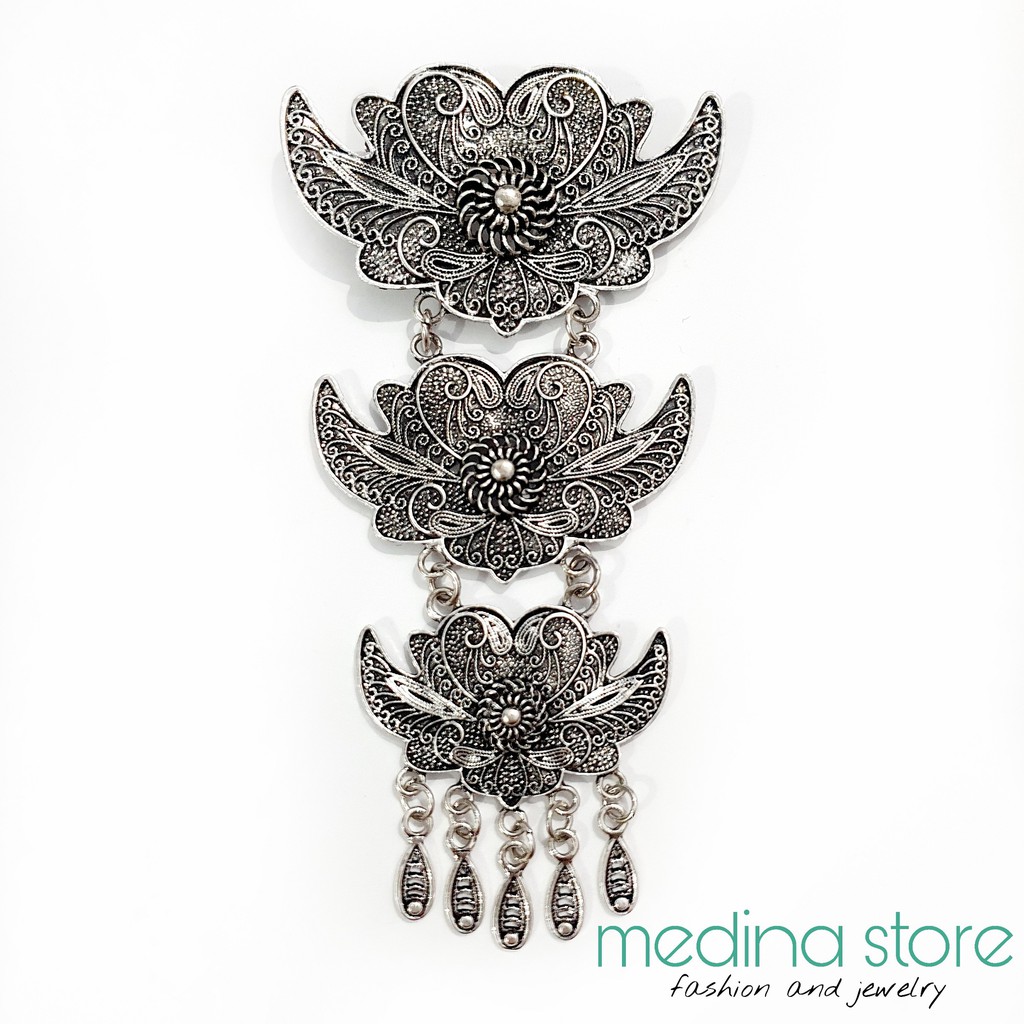 Bros Kebaya/Bros Susun/Bros Kutubaru/Bros Seragam Pesta/Bros Grosir Murah Mewah-A - Perak Bakar