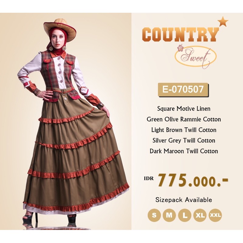 ESME E-070507 READY S M XL XXL