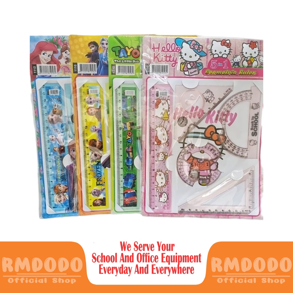

Rmdodo Penggaris Set Lengkap Kartun / Set Penggaris Sekolah Set 5 in 1 Murah / Garisan / Ruler / Mistar Murah Berkualitas Bisa Cod