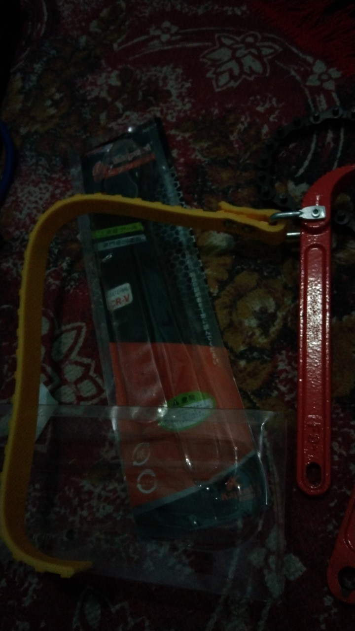 Kunci Filter Sabuk 8 Inch Oil Filter Wrench Alat Buka Pasang Filter Solar 8 In