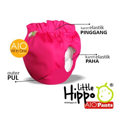 rcoal Eco Clody Ningrat Klodiz Nadnad Clodi AIO Pant Popok Kain Bayi Merk Little Hippo Charee Azza Clodi Cloth Diaper Pant Popok Kain Little Hippo Reuseable inner Insert Microfiber 4 Layer