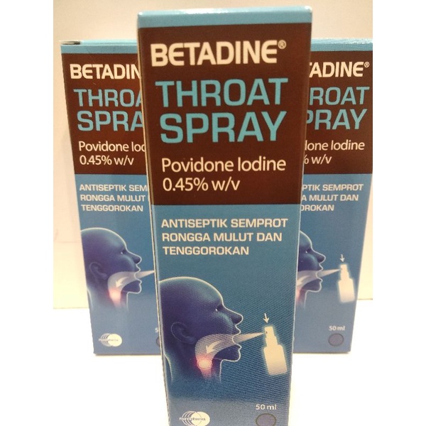Betadine Sore Throat Spray