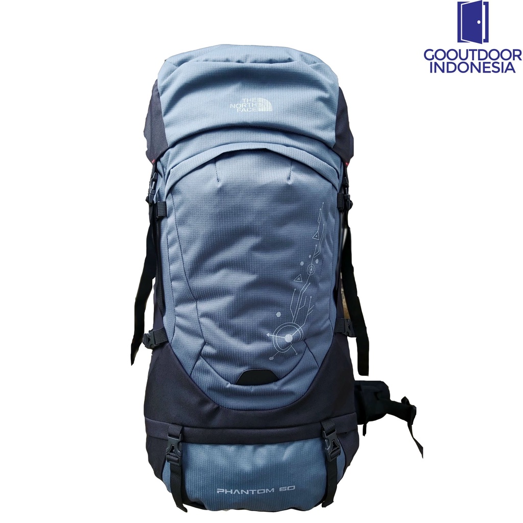 Tas Carrier The North Face 60 Liter Phantom - Tas Gunung Tas Backpack Travel