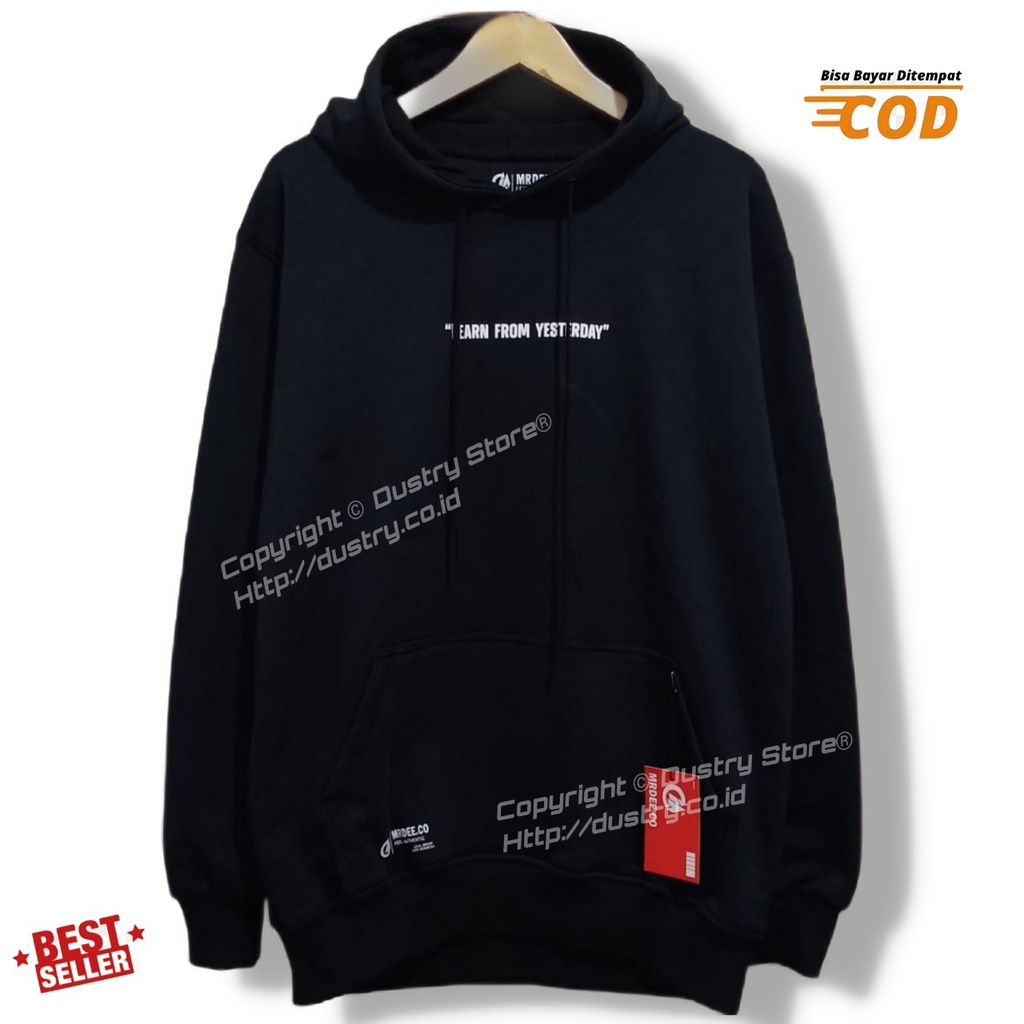 Jaket Hodie Distro Sweater Hoodie Pria Original MR.DEE Unisex Cewek Cowok Keren Bahan Tebal Japan Ko
