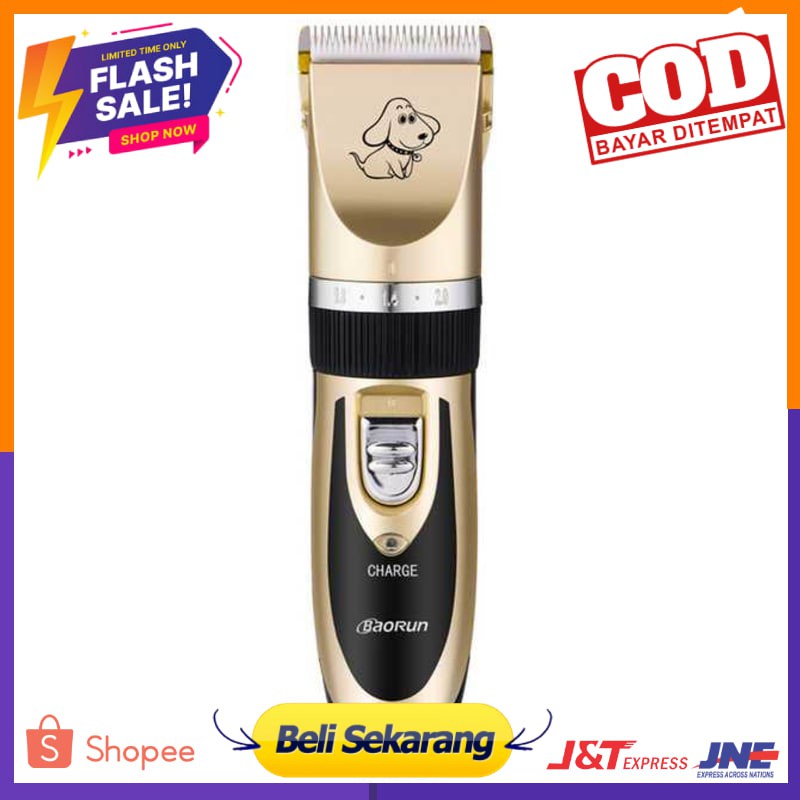 BaoRun Alat Cukur Elektrik Bulu Binatang Pet Dog Clipper - P2