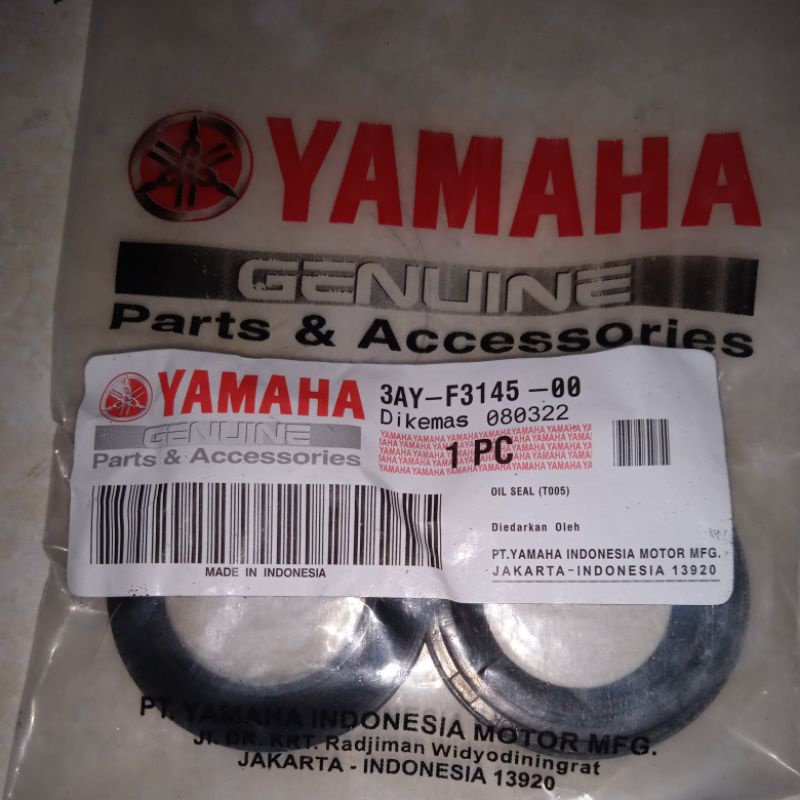 154 3AY / 5TL Seal luar Abu Sil tutup Debu Shock Depan Mio Jupiter Vega