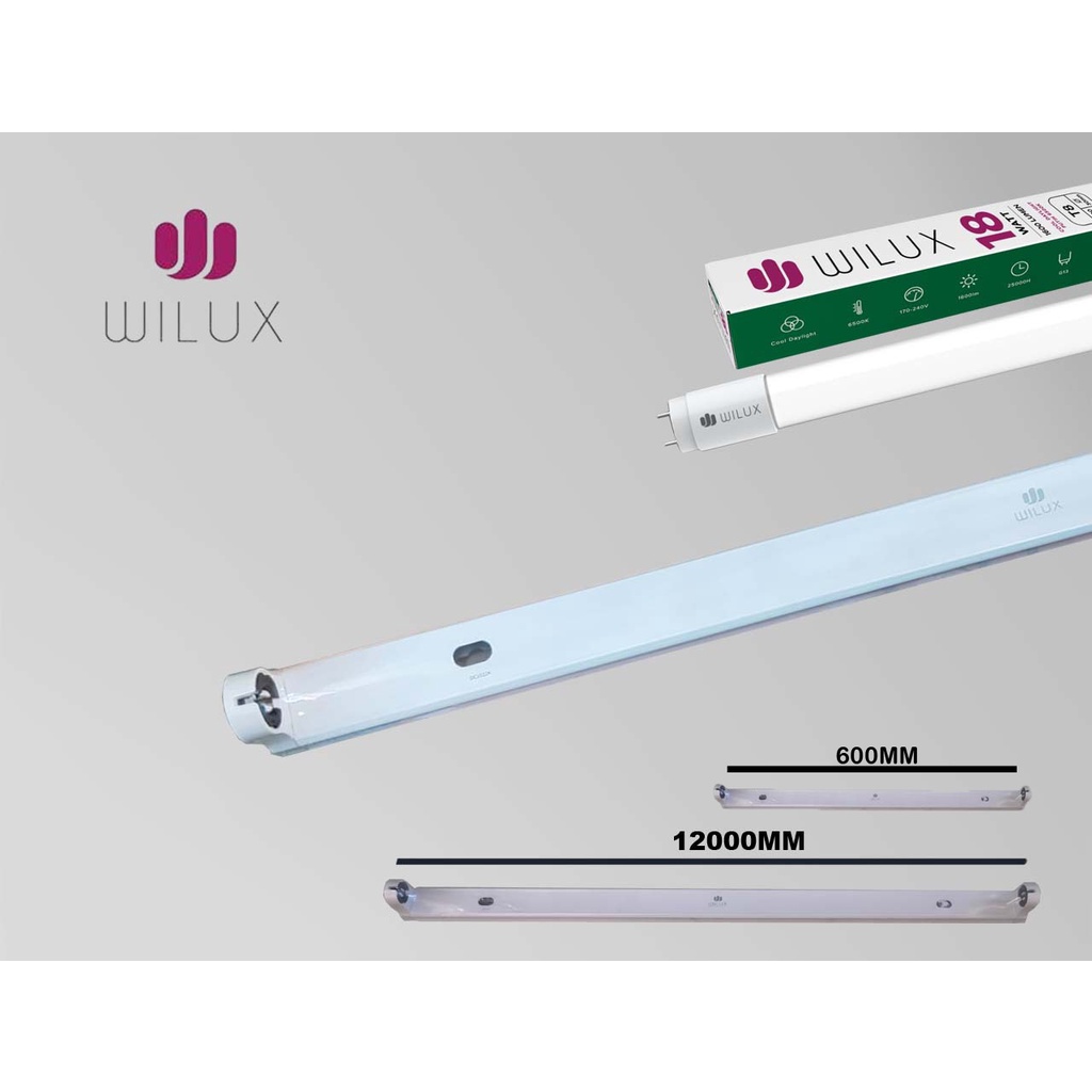 KAP Lampu WILUX LED TUBE T8 1200mm/600mm