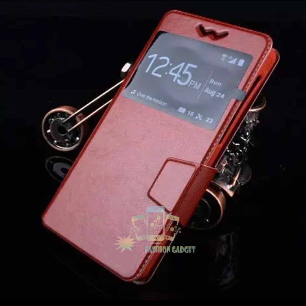 Leather Case Window For Coolpad Fancy 3 (F4 ) / Slide Up - Colour