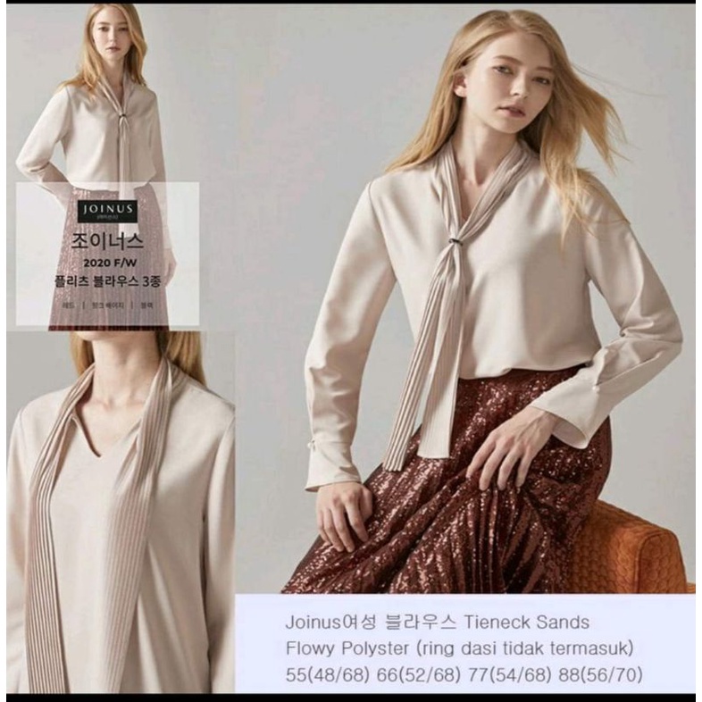 Blouse Wanita Jonius U/ Kerja Kantor, Formal Original Branded