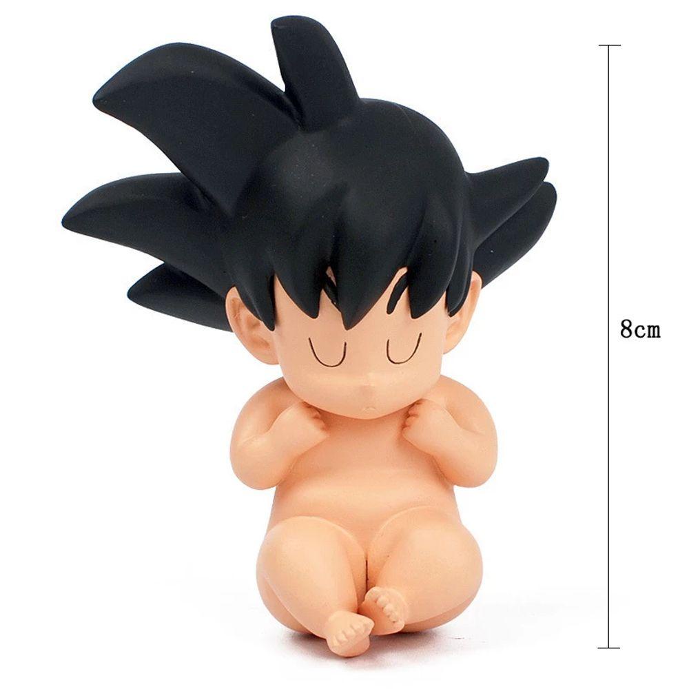 Lanfy Action Figure Son Goku Anime Jepang Bahan PVC Untuk Dekorasi Mobil